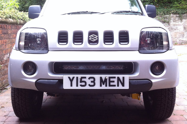 Rigid Industries SR-20 mounted on a Suzuki Jimny